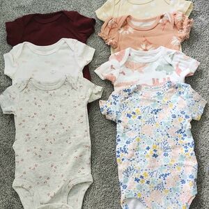 Newborn Baby Girl Onesies